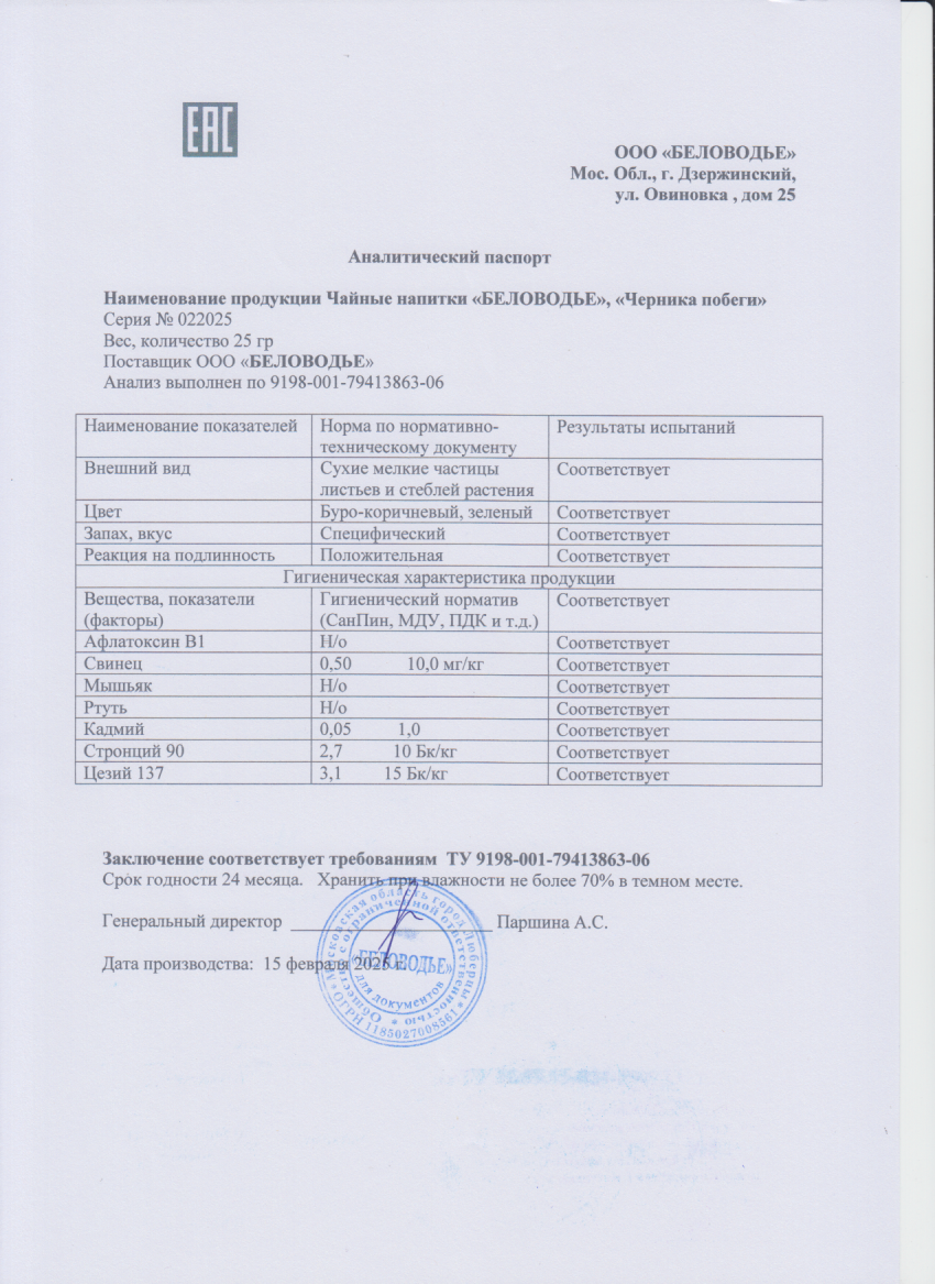 Паспорт №022025